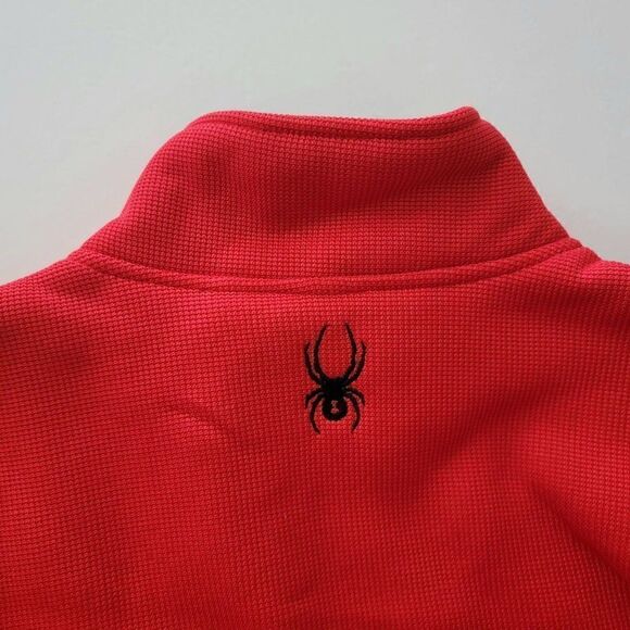 Spyder Men's - S District Full Zip Fleece Jacket - Racing Red - Picture 5 of 9